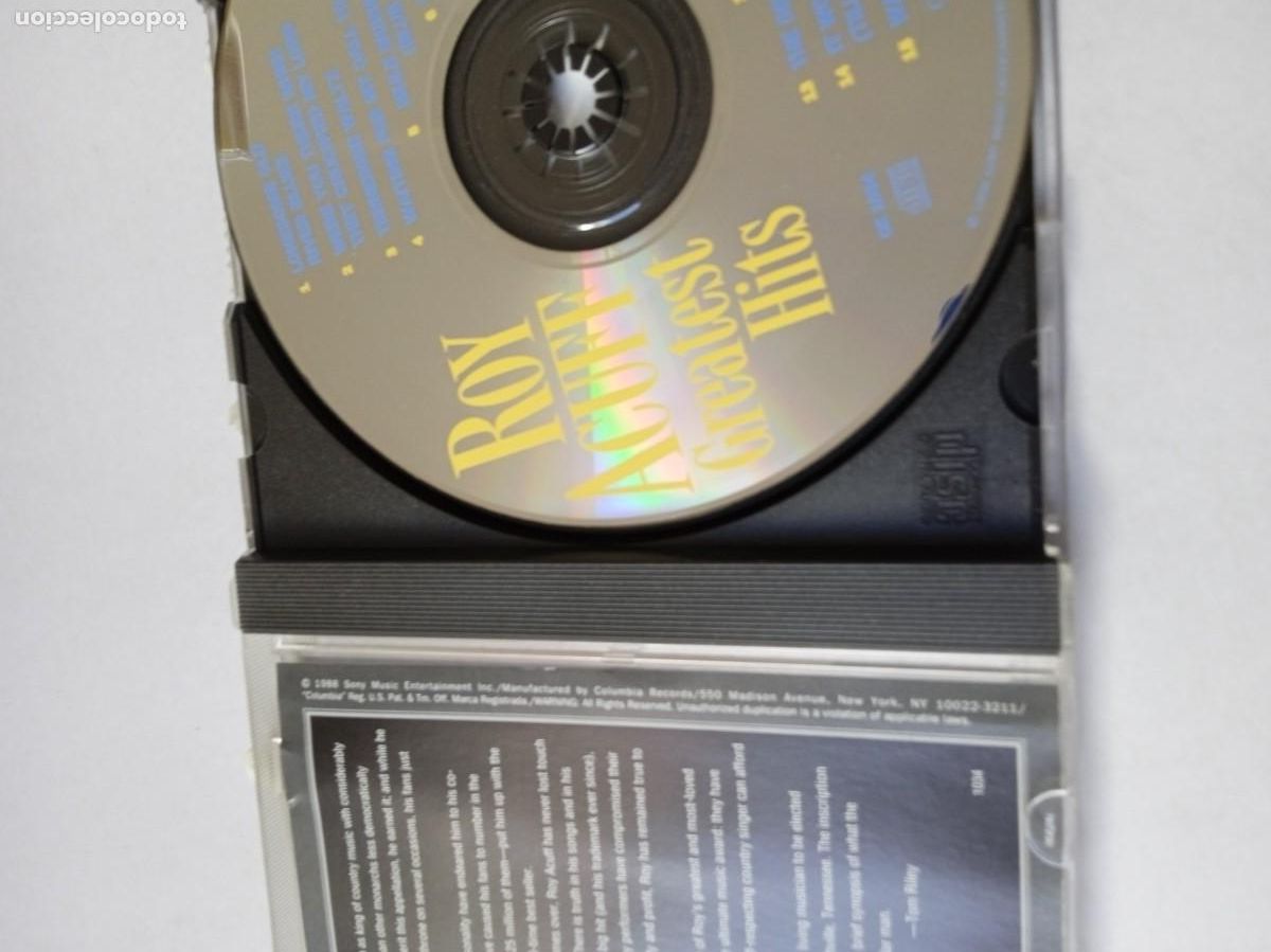 CDs de m&uacute;sica: ROY ACUFF Greates Hits - Foto 2