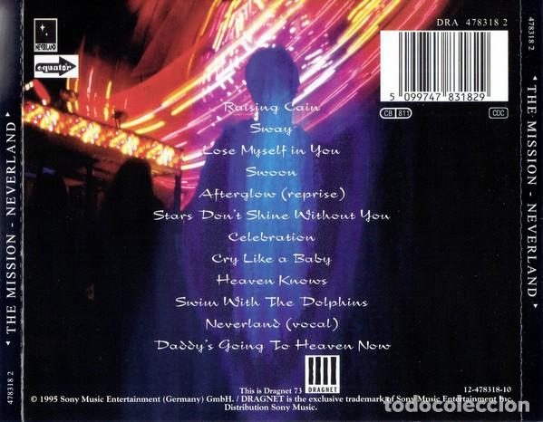 CDs de m&uacute;sica: The Mission - Neverland - Foto 2