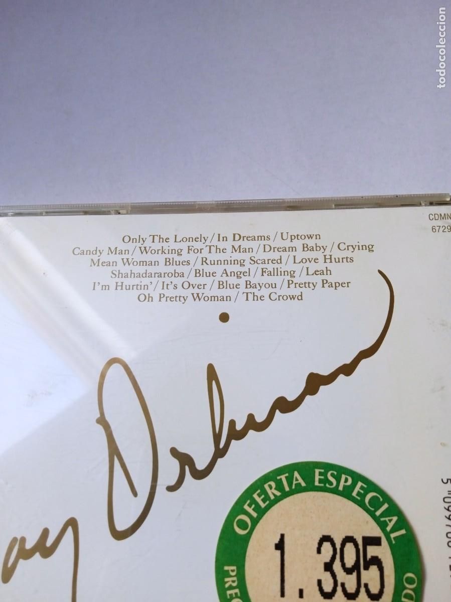 CDs de m&uacute;sica: ROY ORBISON The All-Time Greatest Hits - Foto 3