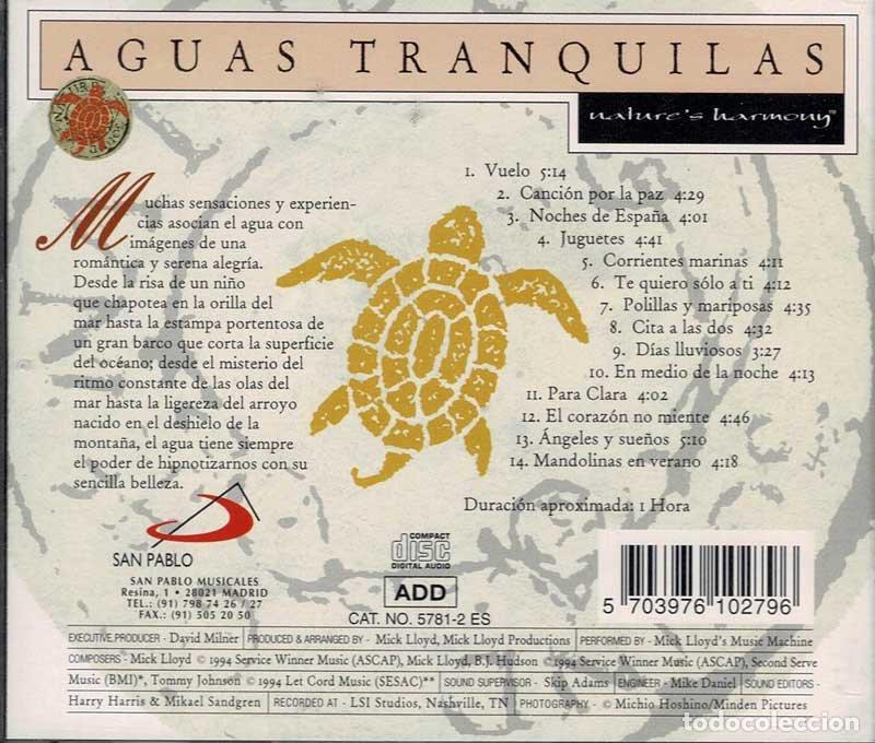 CDs de m&uacute;sica: Mick Lloyd - Aguas Tranquilas. CD - Foto 2