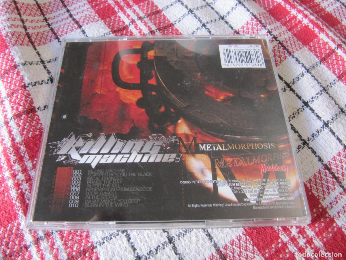 CDs de m&uacute;sica: KILLING MACHINE - METALMORPHOSIS - Foto 2