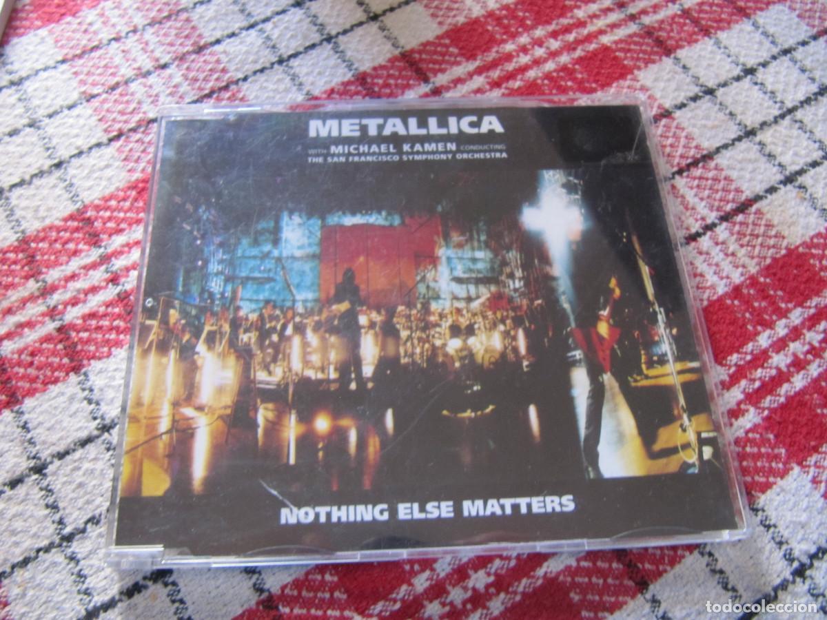 CDs de m&uacute;sica: METALLICA WITH MICHAEL KAMEN - NOTHING ELSE MATTERS - CD SINGLE - Foto 1