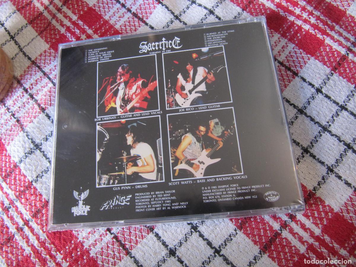 CDs de m&uacute;sica: Sacrifice &ndash; Torment In Fire PRECINTADO - Foto 2