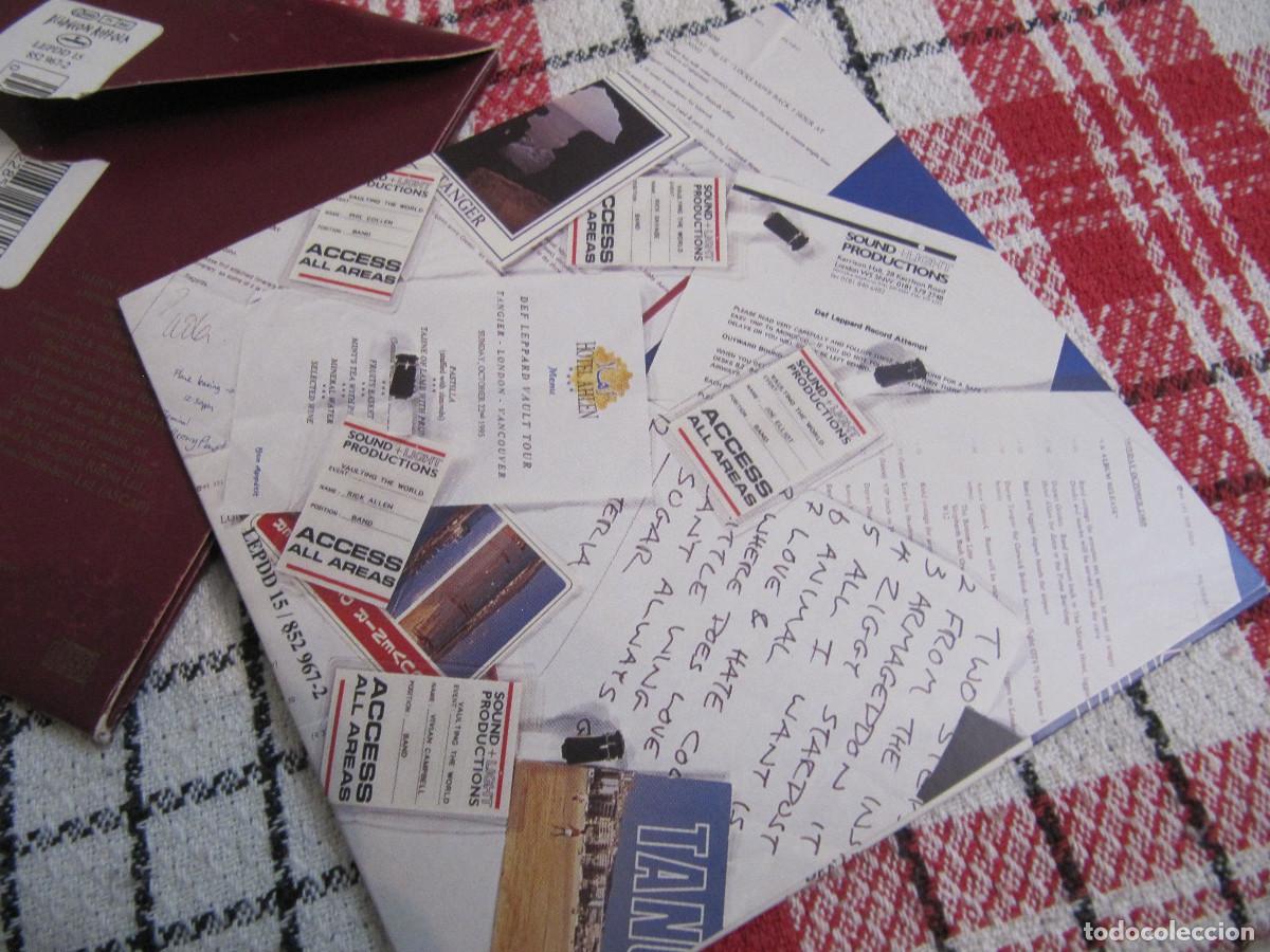 CDs de m&uacute;sica: DEF LEPPARD SLANG CD SINGLE CONTIENE 4 POSTALES - Foto 3