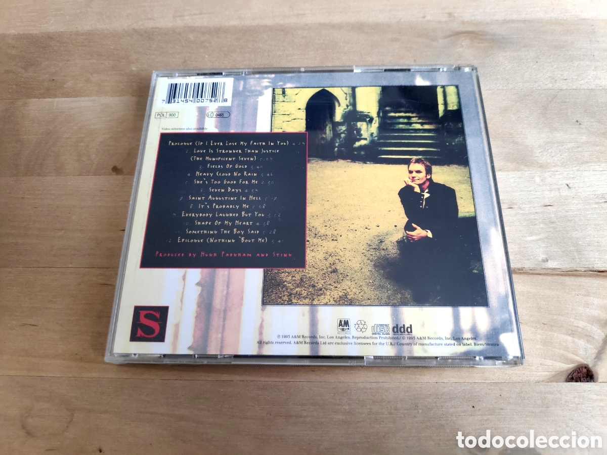 CDs de m&uacute;sica: CD. Sting. Ten Summoners Tales - Foto 2