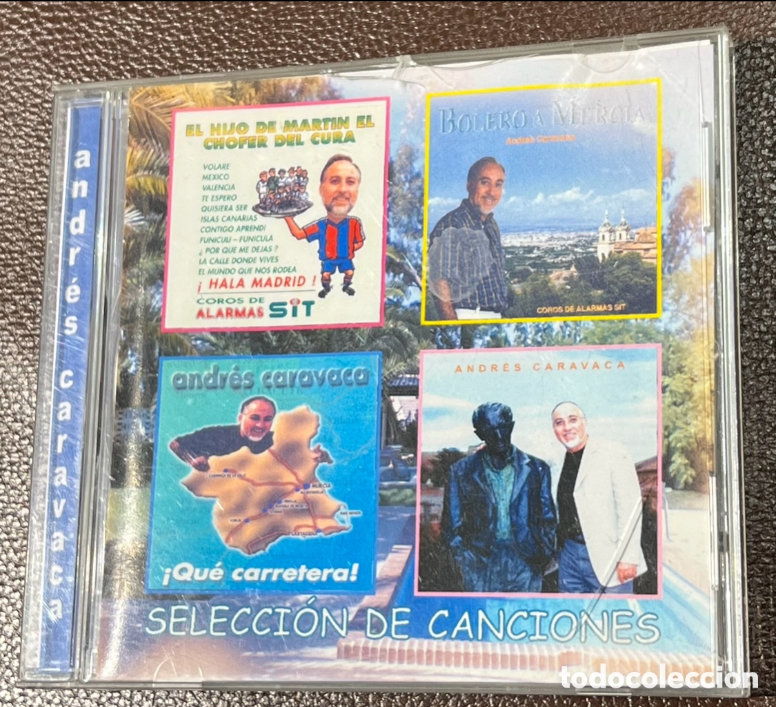 CDs de m&uacute;sica: CD. Andr&eacute;s Caravaca. &ldquo;Selecci&oacute;n de canciones&rdquo;.