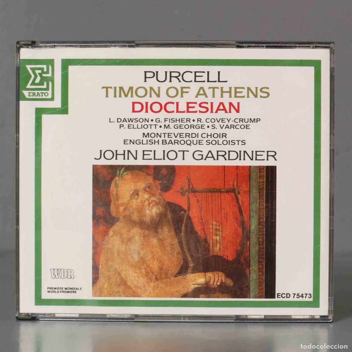 Music CDs: CD. Timon Of Athens / Dioclesian. PURCELL. GARDINER