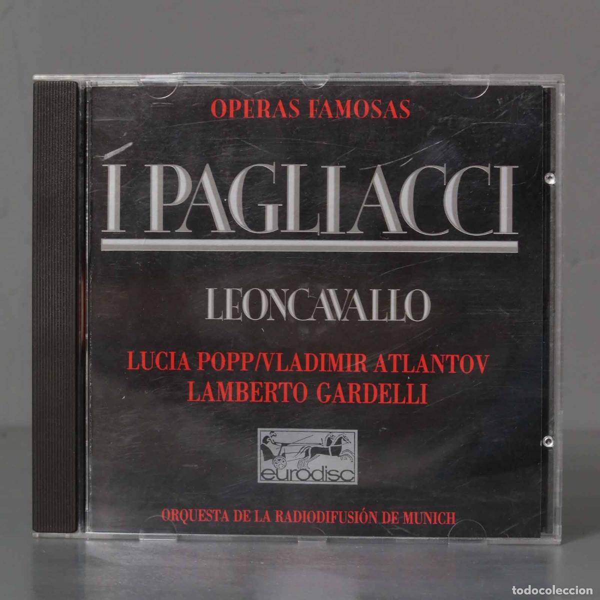 CDs de m&uacute;sica: CD. LEONCAVALLO. GARDELLI. I PAGLIACCI - Foto 1
