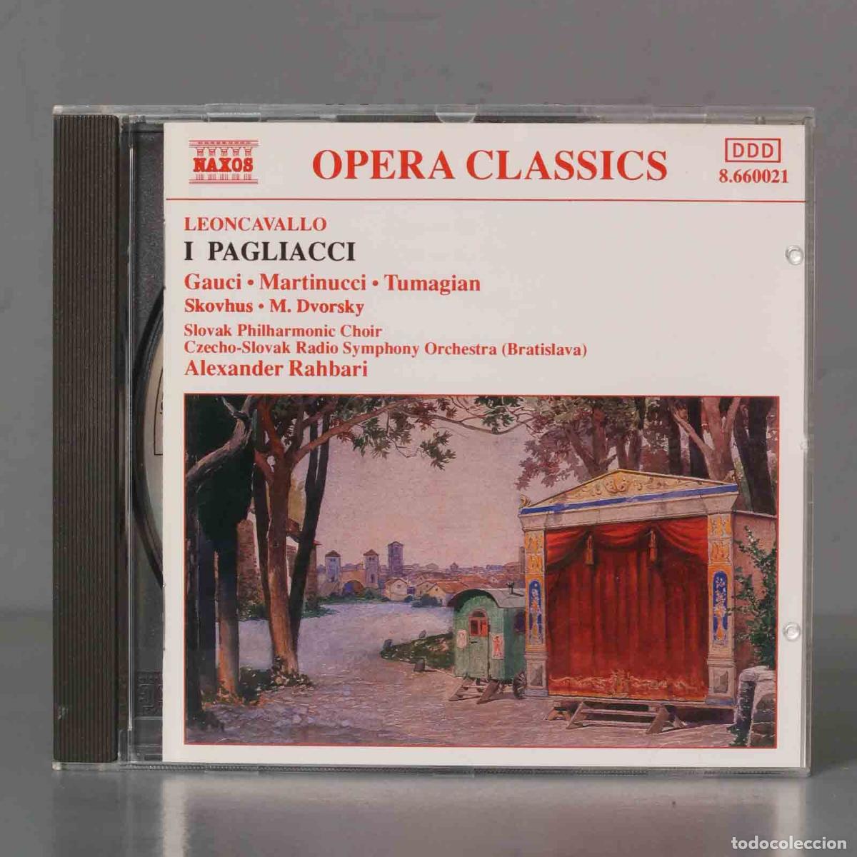 CDs de m&uacute;sica: CD. Rahbari &ndash; I Pagliacci. LEONCAVALLO - Foto 1
