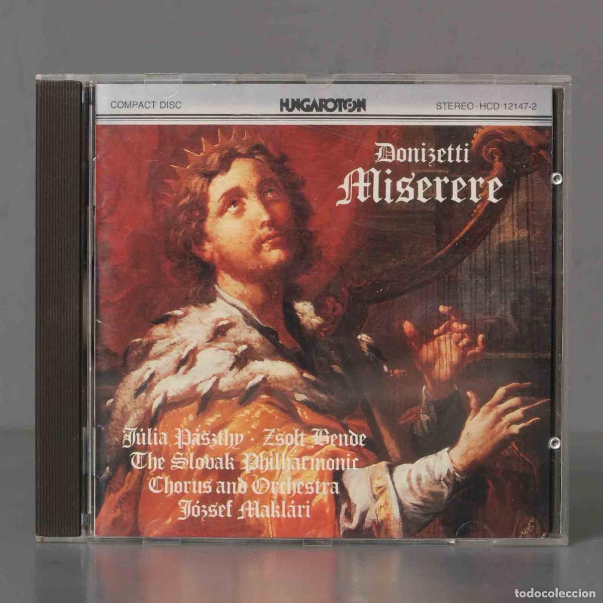 CDs de m&uacute;sica: CD. Makl&aacute;ri &ndash; Miserere. DONIZETTI - Foto 1