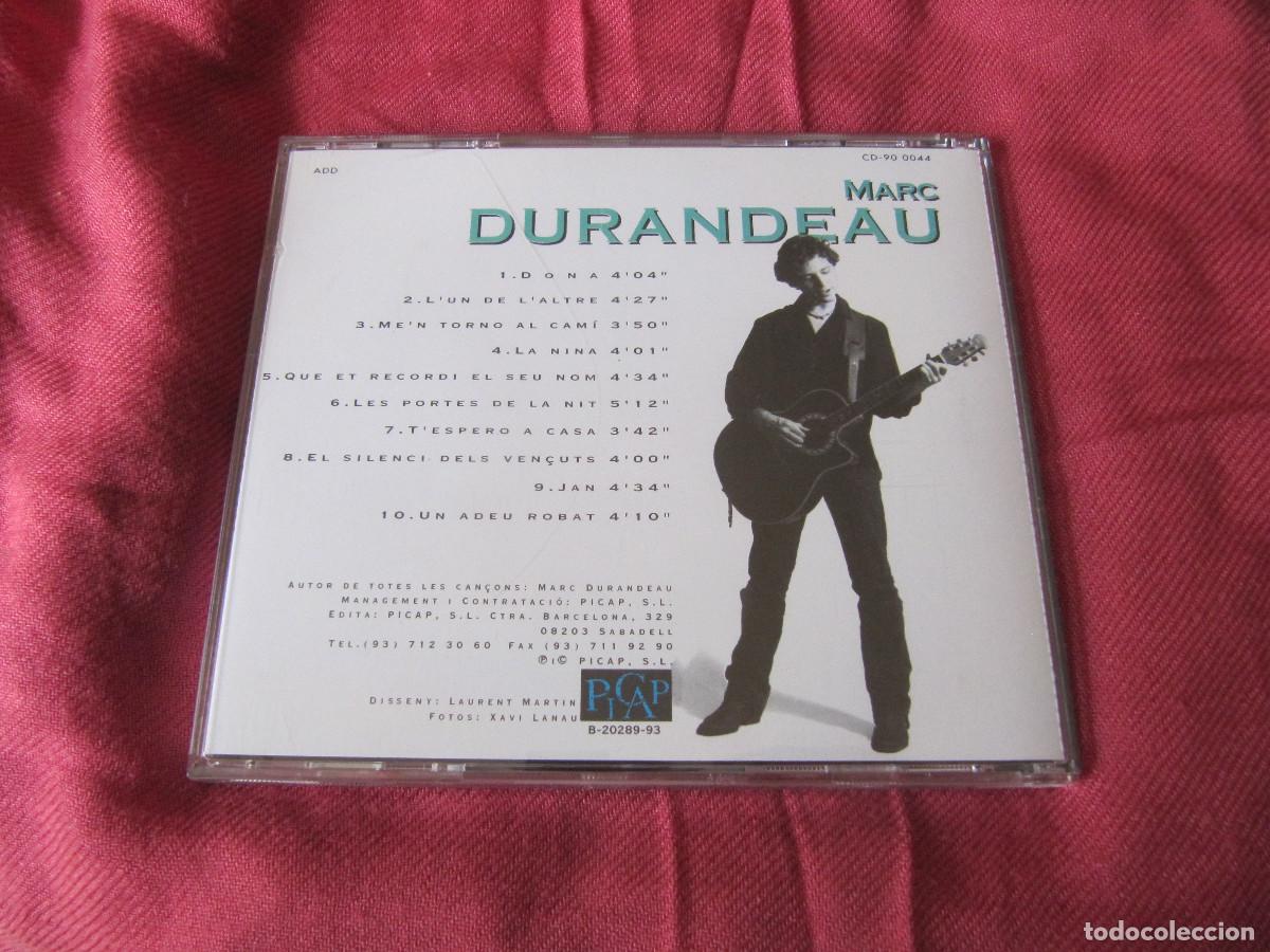 CDs de m&uacute;sica: MARC DURANDEAU - TESPERO A CASA - Foto 2
