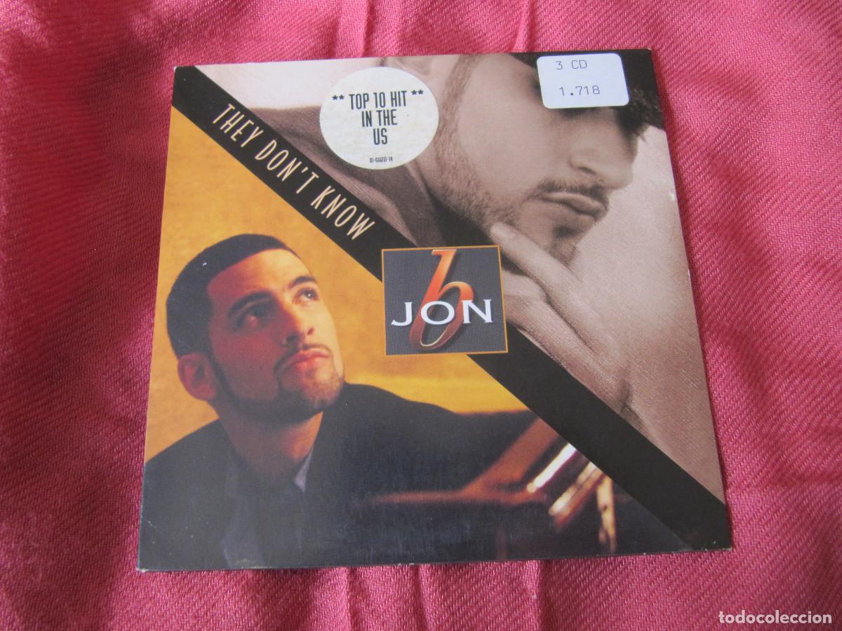 CDs de m&uacute;sica: JON B - THEY DONT KNOW ( CD SINGLE ) - Foto 1