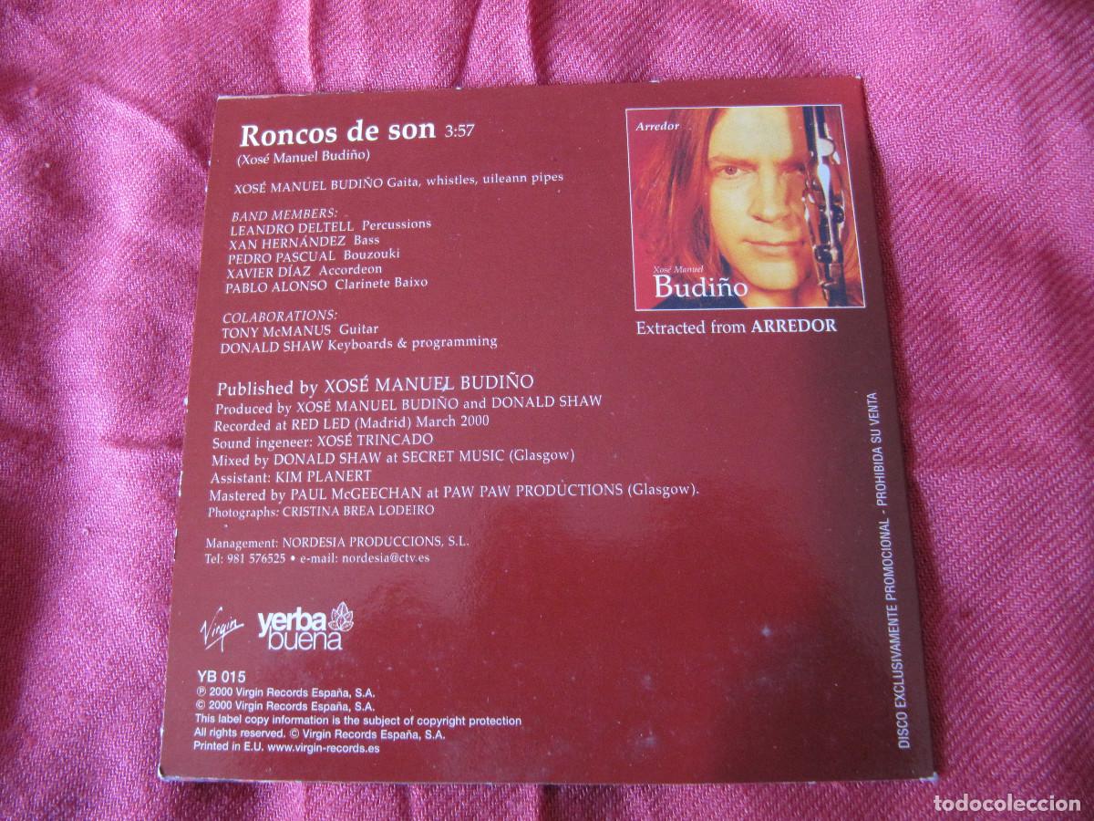 CDs de m&uacute;sica: Xos&eacute; Manuel Budi&ntilde;o &ndash; Roncos De Son - Foto 2