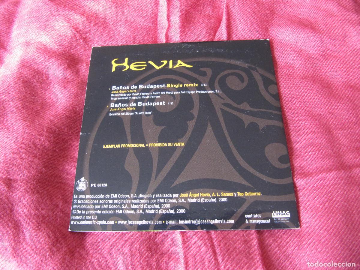 CDs de m&uacute;sica: HEVIA - BA&Ntilde;OS DE BUDAPEST - Foto 2