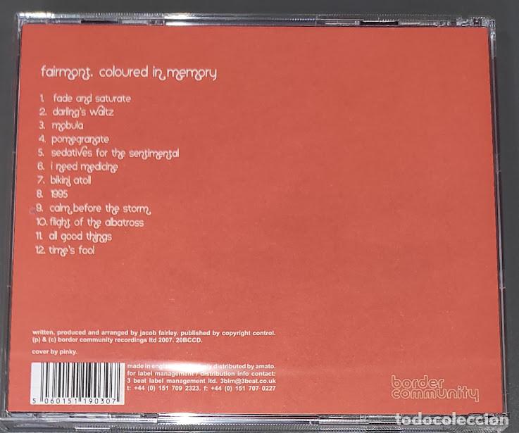 CDs de m&uacute;sica: Fairmont - Coloured In Memory - CD Border Community 2007 - Foto 3