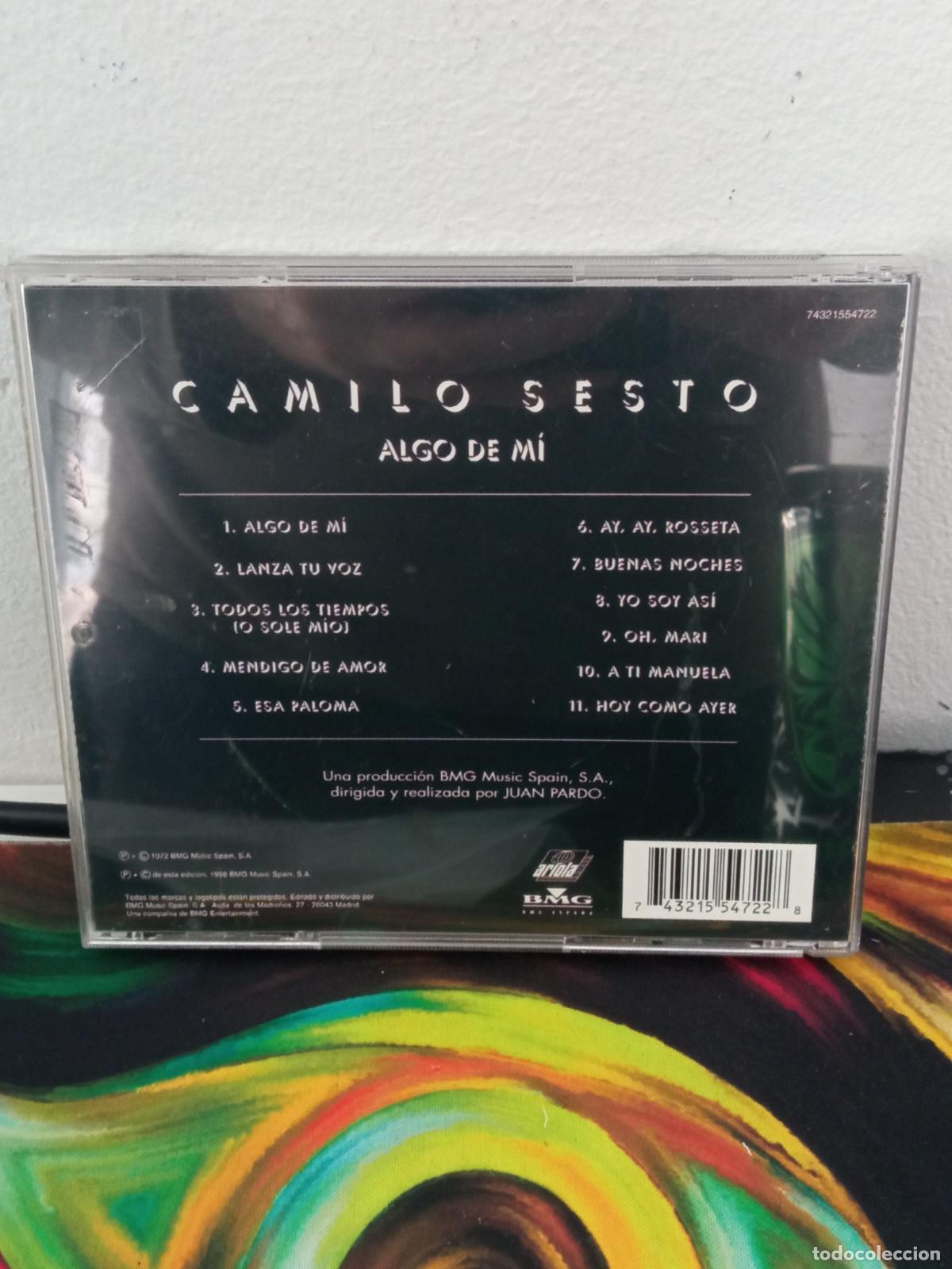 CDs de m&uacute;sica: Camilo Sesto &lrm;&ndash; Algo De M&iacute; - CD - Foto 2