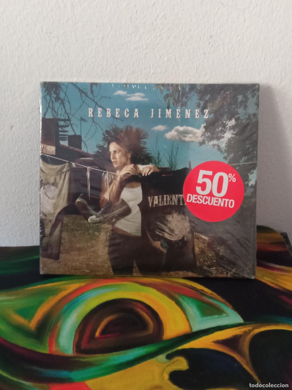 CDs de m&uacute;sica: Rebeca Jimenez &lrm;&ndash; Valiente - Precintado - Foto 1