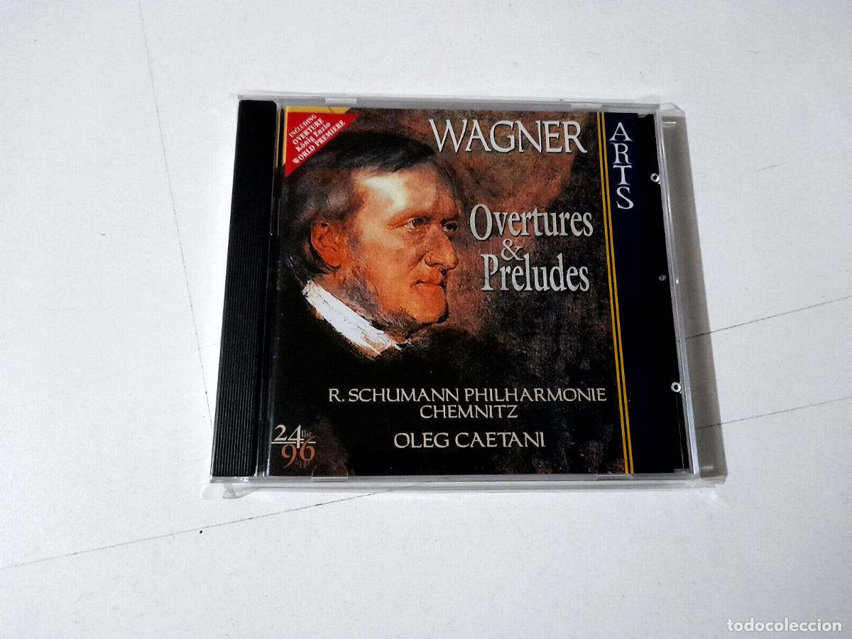 CDs de M&uacute;sica: OLEG CAETANI &rdquo;WAGNER OVERTURES & PRELUDES&rdquo; CD 8 TRACK COMO NUEVO