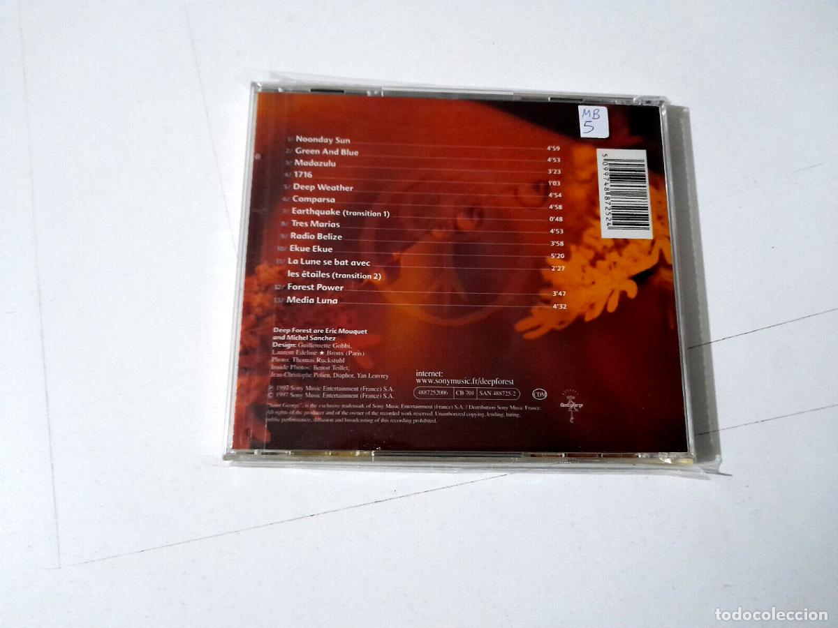 CDs de m&uacute;sica: DEEP FOREST III &rdquo;COMPARSA&rdquo; CD 13 TRACKS - Foto 2