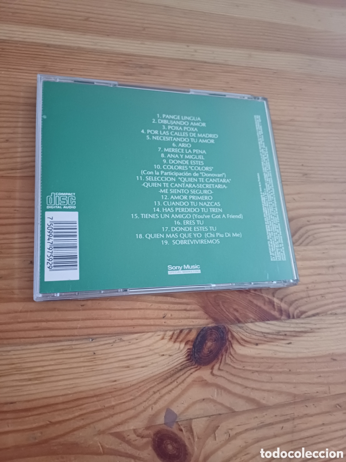 CDs de m&uacute;sica: MOCEDADES CD VOL II Edicion Limitada Personalidad Exitos - Foto 3