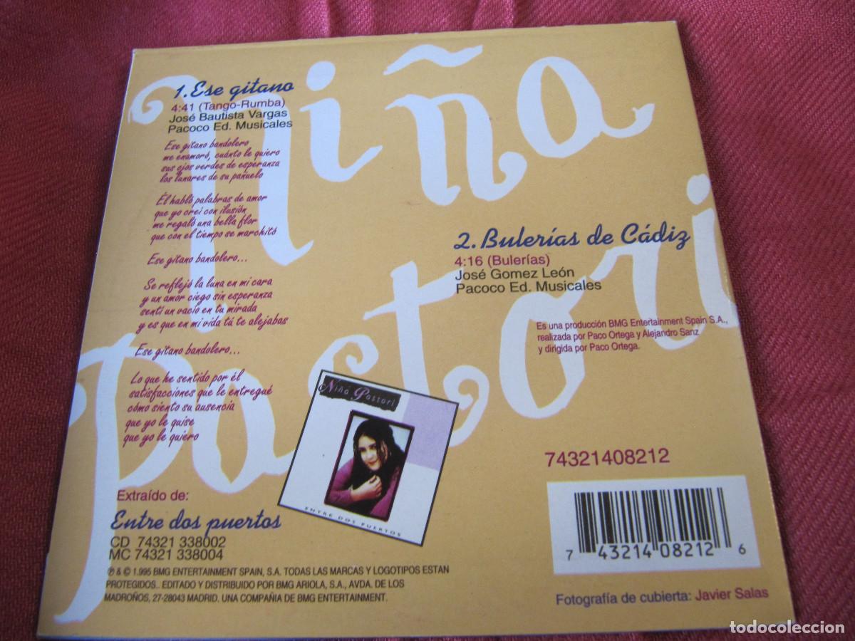 CDs de m&uacute;sica: Ni&ntilde;a Pastori &ndash; Ese Gitano - Foto 2