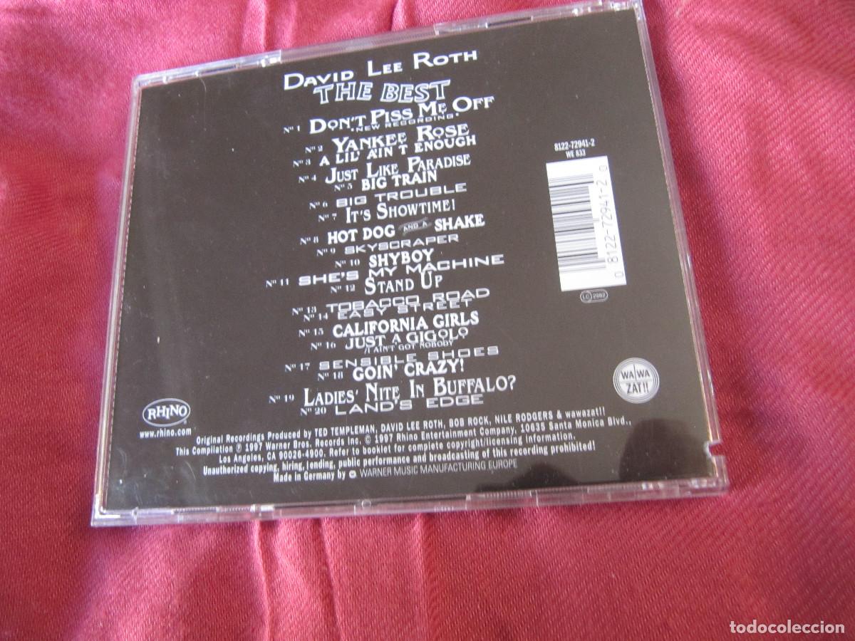 CDs de m&uacute;sica: DAVE LEE ROTH THE BEST - Foto 3