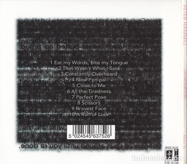 CDs de m&uacute;sica: Peter Hammill - Consequences - Foto 2