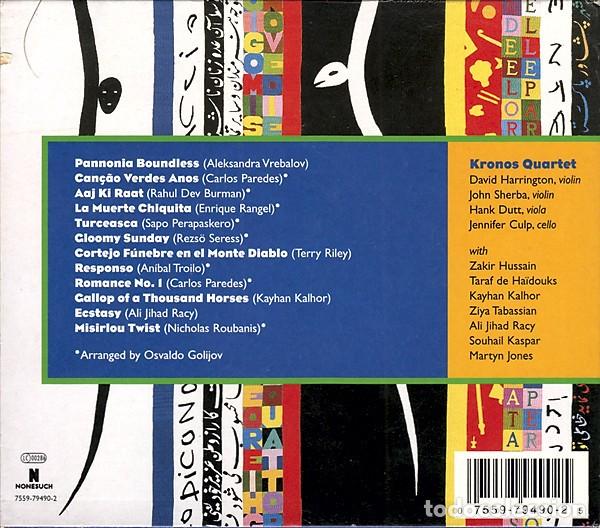 CDs de m&uacute;sica: Kronos Quartet - Caravan - Foto 2
