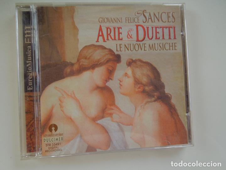 Musik-CDs: GIOVANNI FELICE SANCES - ARIE & DUETTI - LE NUOVE MUCICHE - HEUMANN- WEIMANN - CD