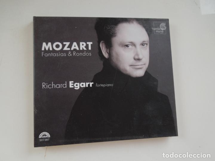 CDs de Musique: MOZART FANTASIAS & RONDOS - RICHARD EGARR FORTEPIANO - CD+LIBRETO