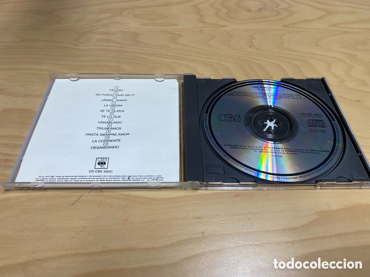 CDs de m&uacute;sica: Los Panchos - La Hiedra - Foto 3