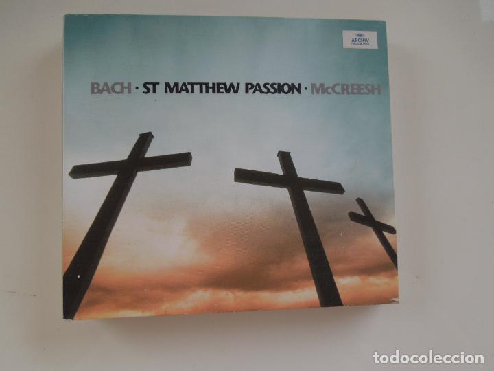 CDs de m&uacute;sica: BACH - ST MATTHEW PASSION - MCCREESH - 2CD,S +LIBRETO - Foto 1