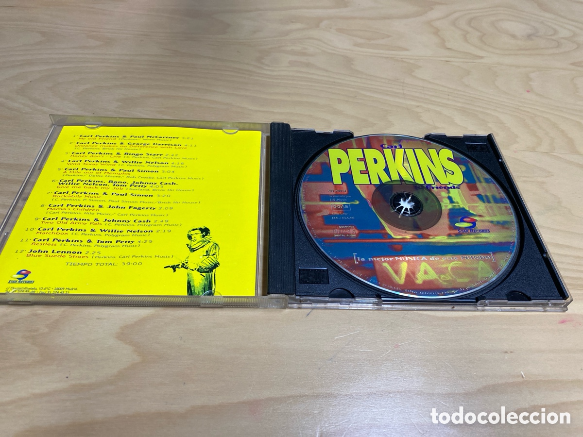 CDs de m&uacute;sica: Carl Perkins & Friends - Foto 3