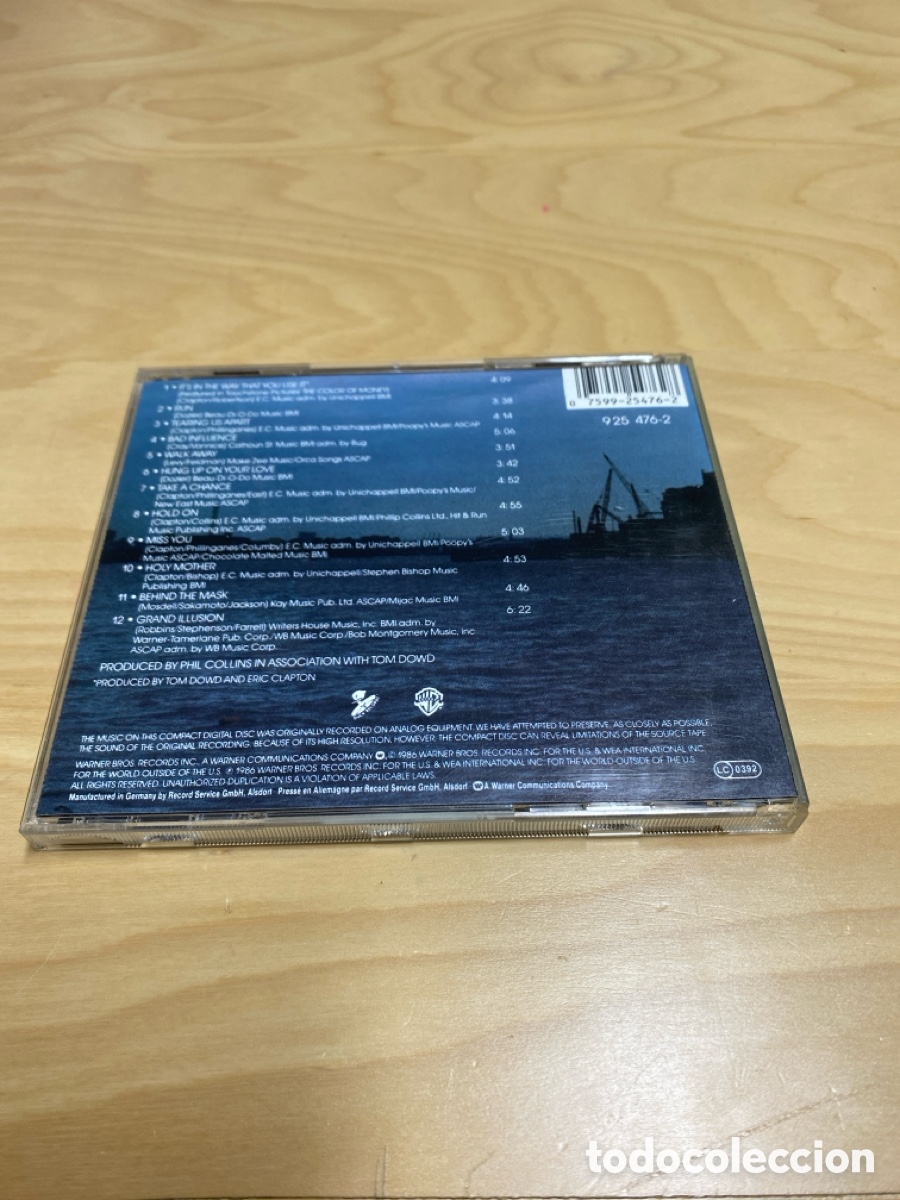 CDs de m&uacute;sica: Eric Clapton - August - Foto 2