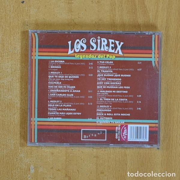 CDs de m&uacute;sica: LOS SIREX - LEYENDAS DEL POP - CD - Foto 2