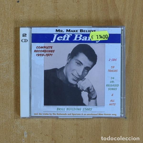 CDs de m&uacute;sica: JEFF BARRY - MR MAKE BELIEVE - CD - Foto 1