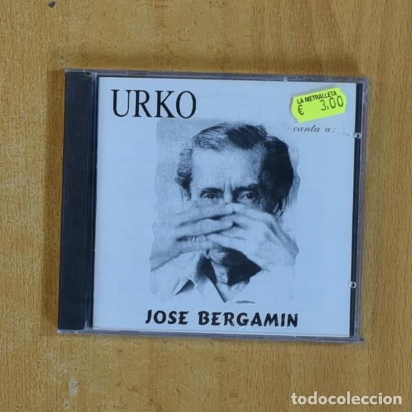 CDs de m&uacute;sica: JOSE BERGAMIN - URKO - CD - Foto 1