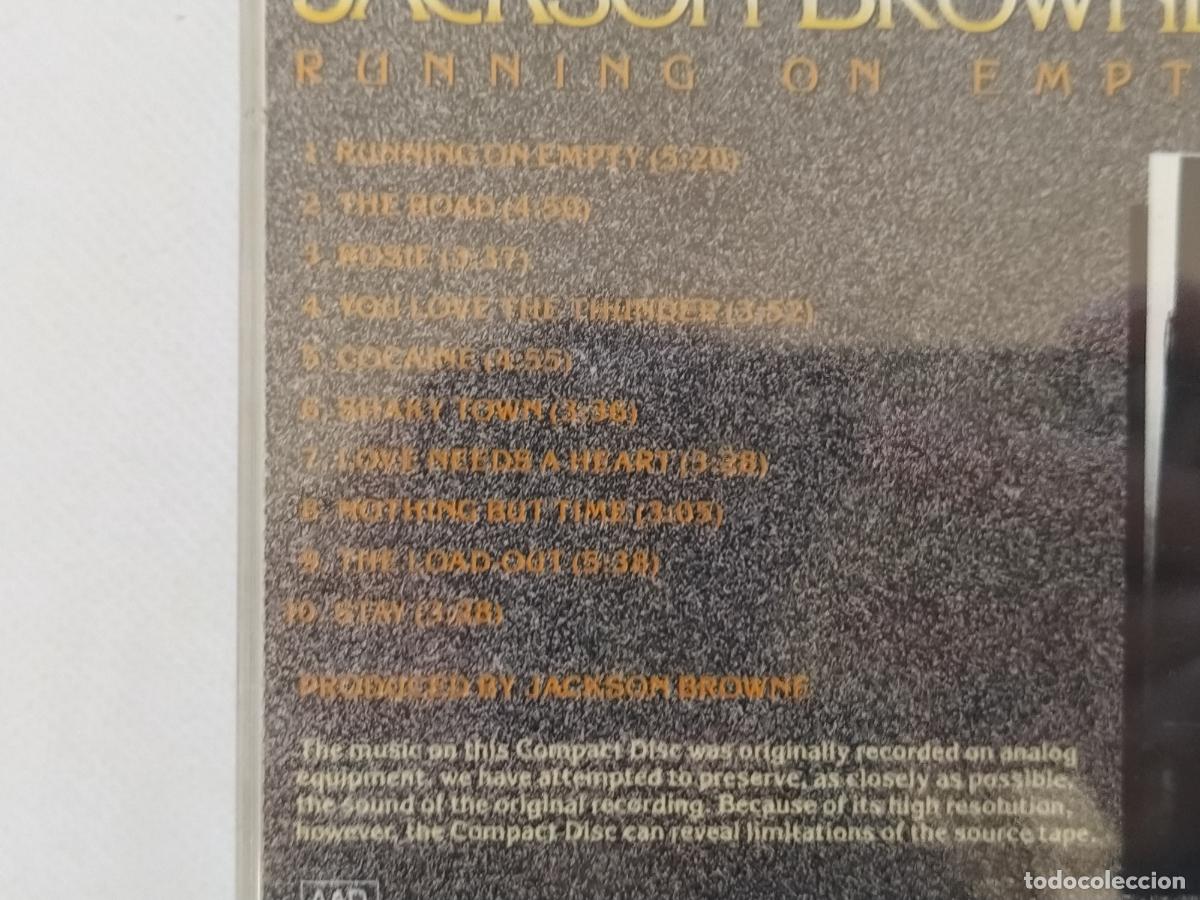 CDs de m&uacute;sica: CD JACKSON BROWNE - RUNNING ON EMPTY (102) - Foto 3