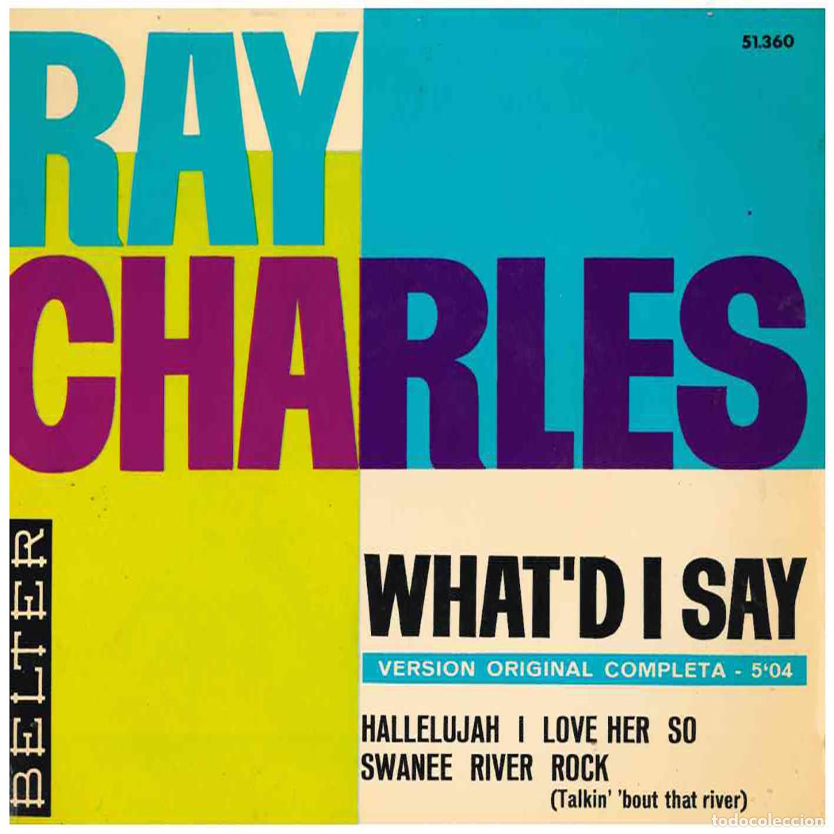 CDs de m&uacute;sica: Ray Charles &ndash; What`d I Say - Foto 1
