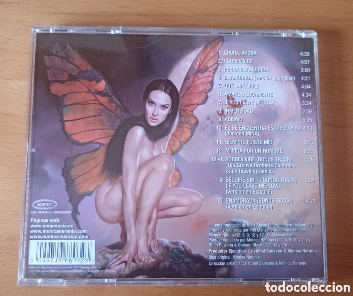 CDs de m&uacute;sica: CD M&oacute;nica Naranjo Minage - Foto 2