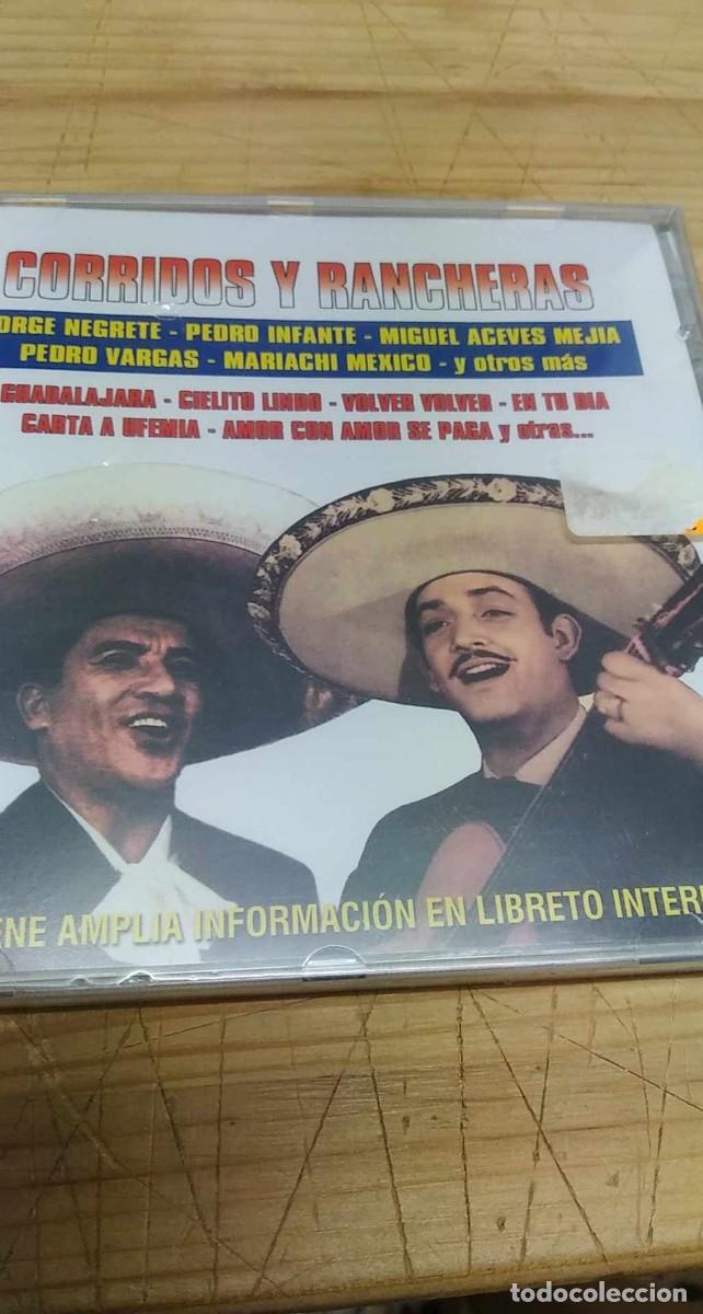 CDs de m&uacute;sica: CORRIDOS Y RANCHERAS- JORGE NEGRETE--- - Foto 1