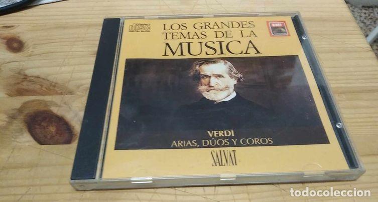 CDs de M&uacute;sica: VERDI-LOS GRANDES TEMAS DE LA MUSICA