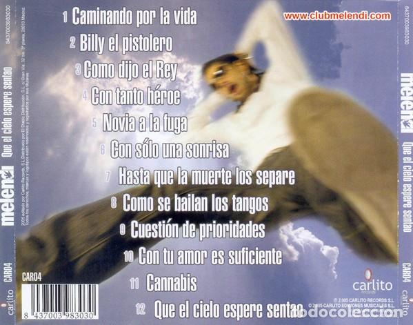 CDs de m&uacute;sica: Que el Cielo Espere Sentao CD - Foto 2