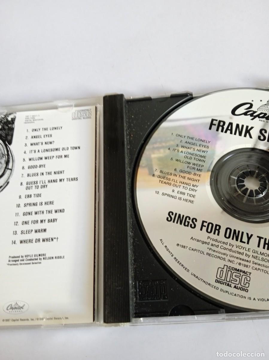 CDs de m&uacute;sica: FRANK SINATRA Only The Lonely - Foto 2