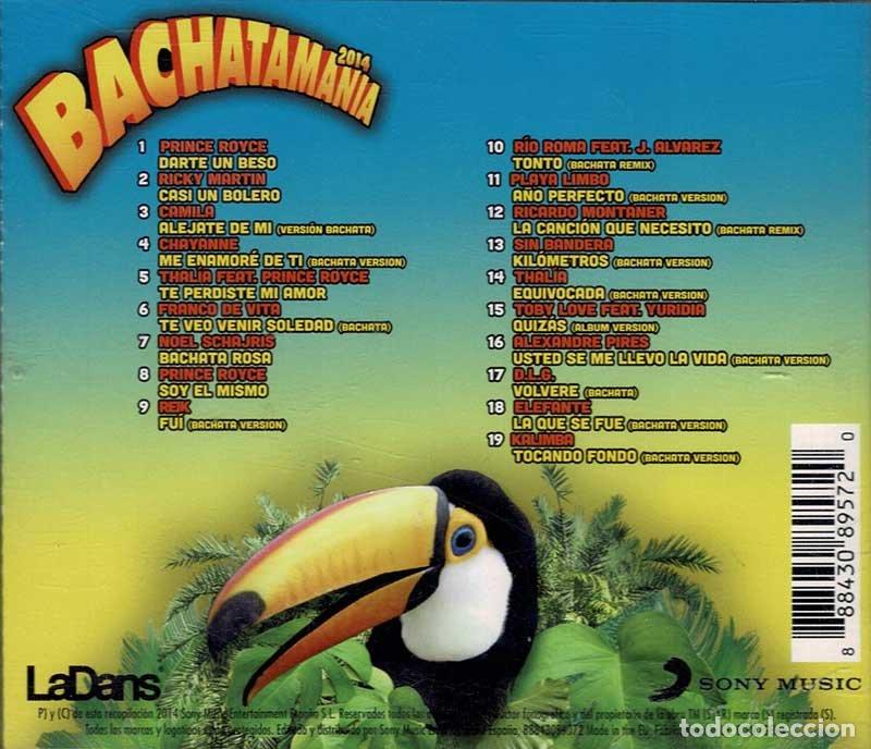 CDs de m&uacute;sica: Bachataman&iacute;a 2014. CD - Foto 2