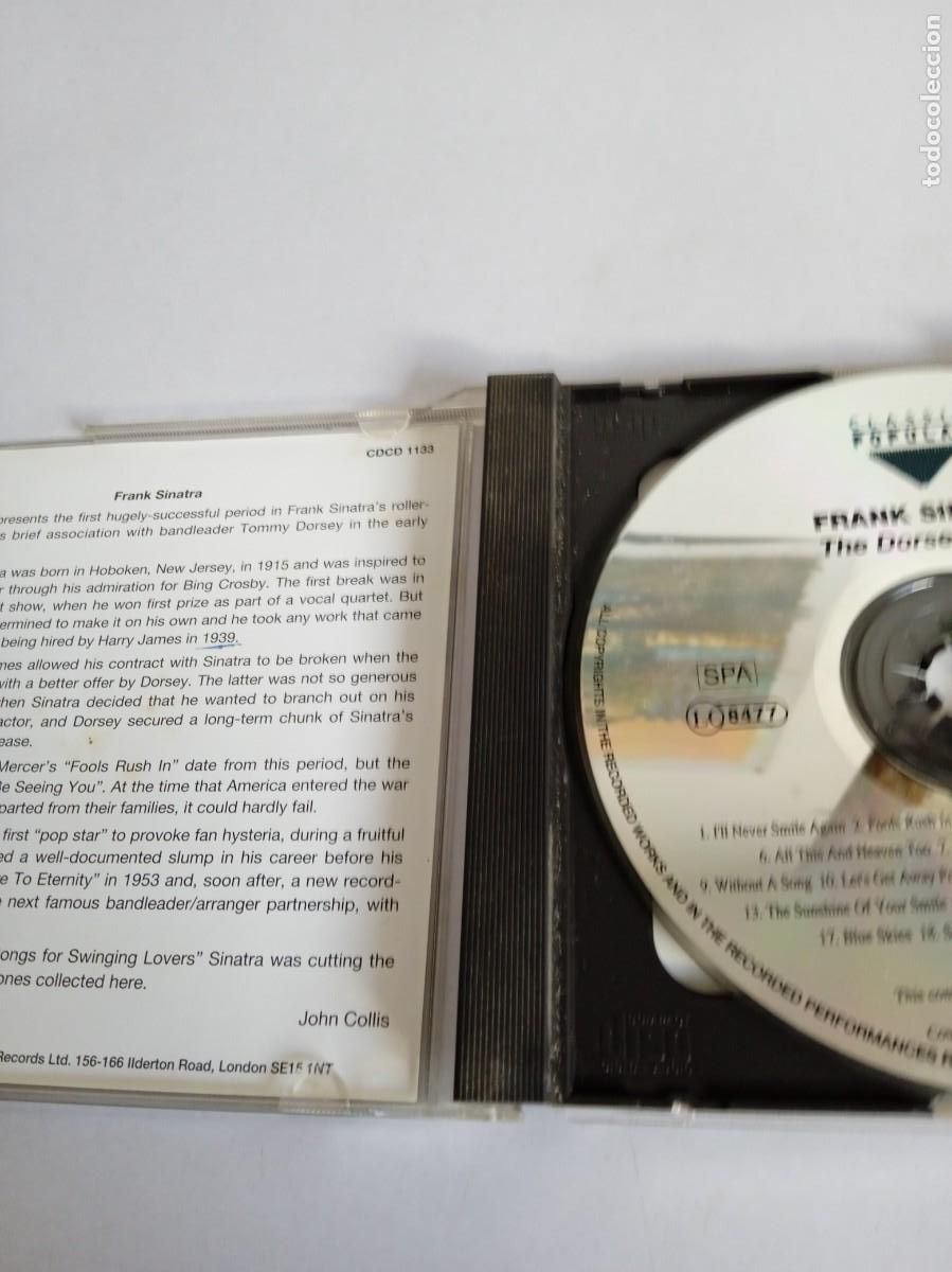 CDs de m&uacute;sica: FRANK SINATRA The Dorsey Years - Foto 2