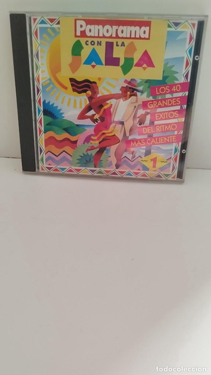 CDs de m&uacute;sica: Panorama con la salsa, 40 GRANDES EXITOS DEL RITMO MAS CALIENTE.Cd - Foto 1