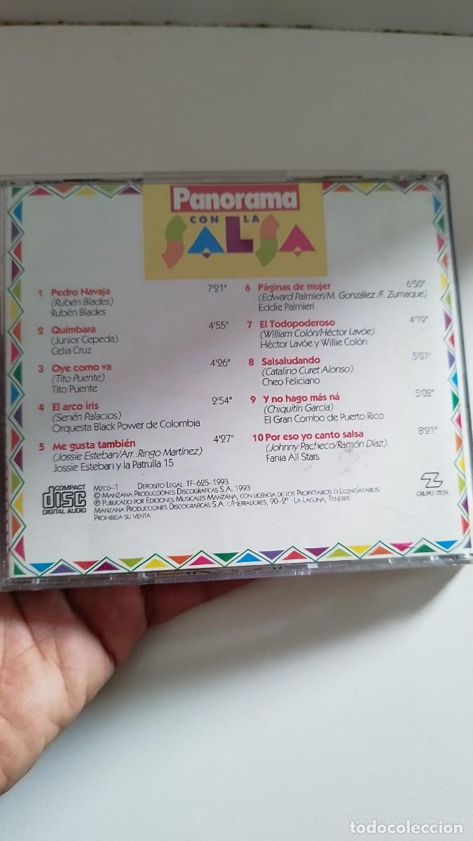 CDs de m&uacute;sica: Panorama con la salsa, 40 GRANDES EXITOS DEL RITMO MAS CALIENTE.Cd - Foto 3