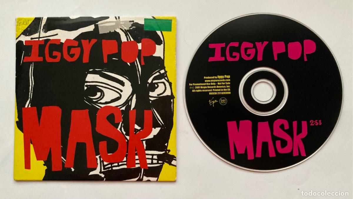 CDs de m&uacute;sica: IGGY POP Mask CD promocional - Foto 1