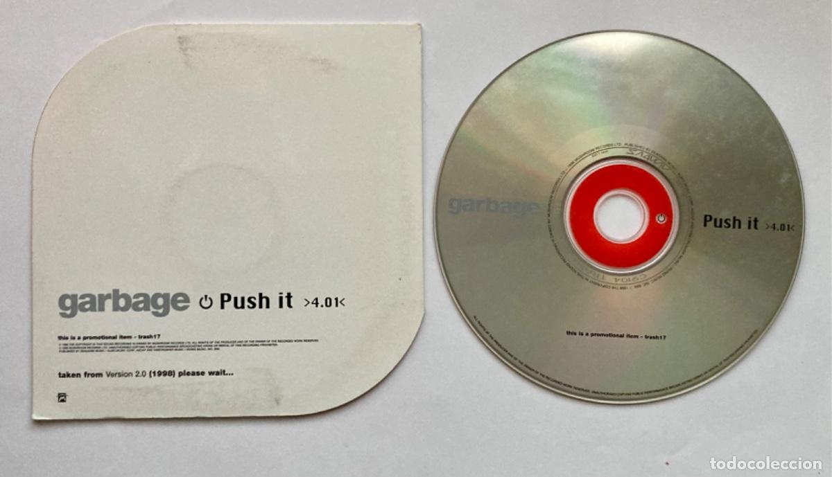 CDs de m&uacute;sica: GARBAGE Push it CD promocional - Foto 2